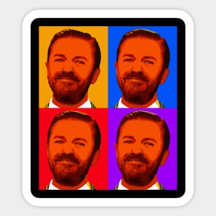 ricky gervais Sticker